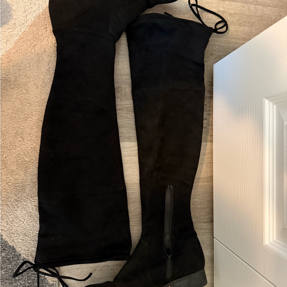 Chic Black Over-the-Knee Boots